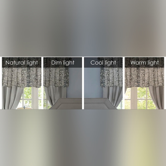 Beautiful Astoria Grand Curtain with valance - Picture 2 of 2